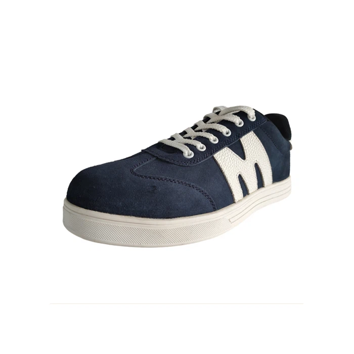 Men's Suede Leather Safety Sneaker